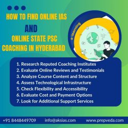 How to Find Online IAS and Online State PSC Coaching in Hyderabad
