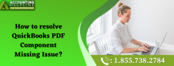 How to tackle with QuickBooks PDF Component Missing issue