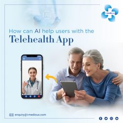 How can AI help users with the Telehealth App ?