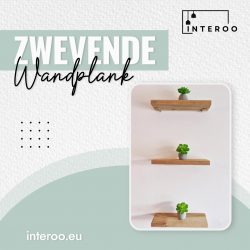 Creëer Ruimte en Stijl met Interoo’s Zwevende Wandplank!