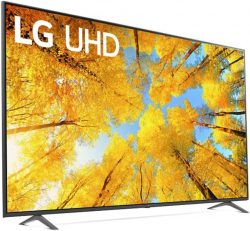 Enjoy LG UHD 4K Smart TV with WebOS, ThinQ AI, and HDR