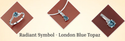 London Blue Topaz Jewelry in Sterling Silver