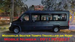 Maharaja seater Tempo Traveller on Rent in Delhi