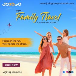 Make Family Travel a breeze with JODOGO Airport Assistance, Focus on the Fun, We’ll Handle ...