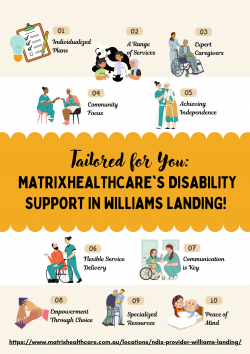 Quality Care, Right Here: Matrix Healthcare’s Disability Support Services In Werribee!