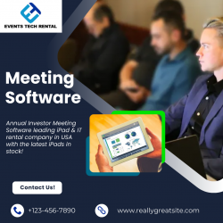 Affordable Meeting Software & IT Rentals | Tablet Hire USA