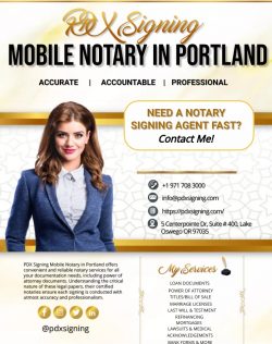 MOBILE NOTARY IN PORTLAND