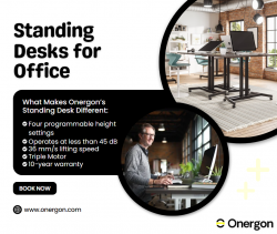 Boost Productivity with the Onergon Modern Office Desk