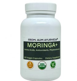 Moringa Plus (Organic) 120 Vegetarian Capsules