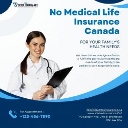 No Medical Life Insurance in Canada with Vertex Insurance and Investments Inc.