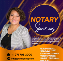 Notary services in beaverton