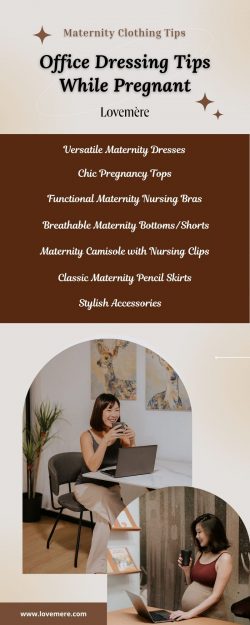 Office Dressing Tips While Pregnant by Lovemere