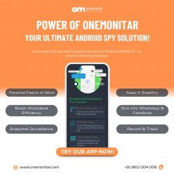ONEMONITAR: Android Spy App for Parental Control