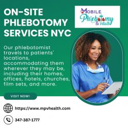 On-Site Phlebotomy Services NYC by MPV Health