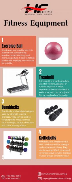 Fitness Equipment in Singapore for Gym