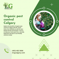 Discover safe, Organic pest control Calgary solutions at Mr. G Calgary.