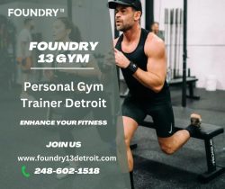 Get Fit with Personal gym trainer in detroit | Foundry 13 Gym