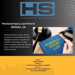 Personal Injury Law Firm In Whittier, CA