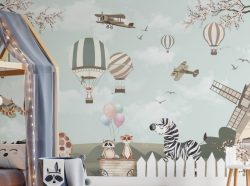 Transform Your Child’s Room with Balloon Wallpaper Magic