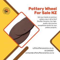 Find pottery wheel for sale NZ at RuffShuffler Ceramics