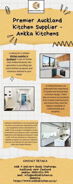 Premier Auckland Kitchen Supplier – Ankka Kitchen