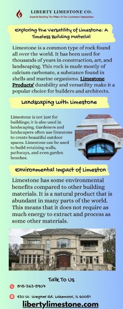 Premium Limestone Products for Construction and Design | Liberty Limestone