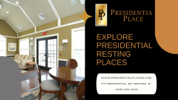 Explore Presidential Resting Places | Presidential Place