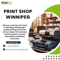 Unleash Creativity with Our Winnipeg Print Shop: Where Ideas Take Form
