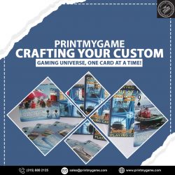 Printmygame Crafting Your Custom Gaming Universe One Card At A Time