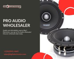 Unlock Sound Potential: Your Source for Quality as a Pro Audio Wholesaler.