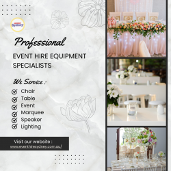 Professional Event Hire Equipment Specialists