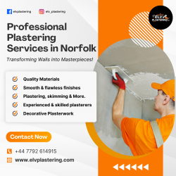 Professional Plastering Services in Norfolk – ELV Plastering