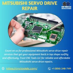 Quality Mitsubishi Servo Drive Repair Services By CNC TOOLS LLC