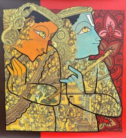 Buy Painting of Radha Krishna –Artazzle
