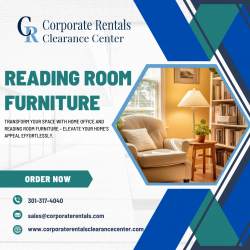 Quality Reading Room Furniture for Sale | Corporate Rentals Clearance Center
