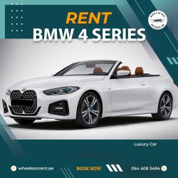 Rent a BMW 4 Series in Dubai or Abu Dhabi and across UAE