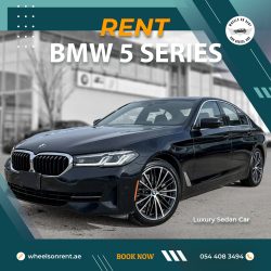 Rent a BMW 5 Series in Dubai