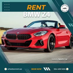 Rent a BMW Z4 Convertible Car in Dubai or Abu Dhabi and across UAE