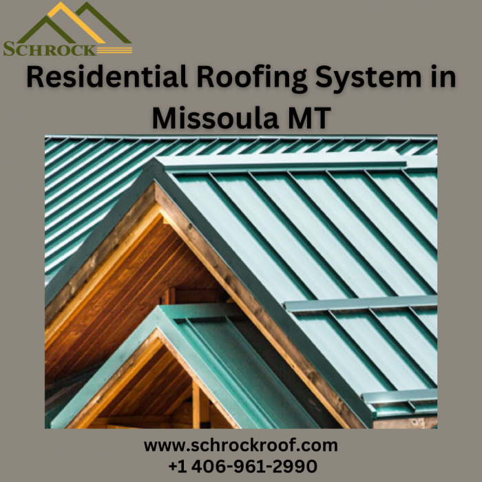 Residential Roofing System in Missoula MT