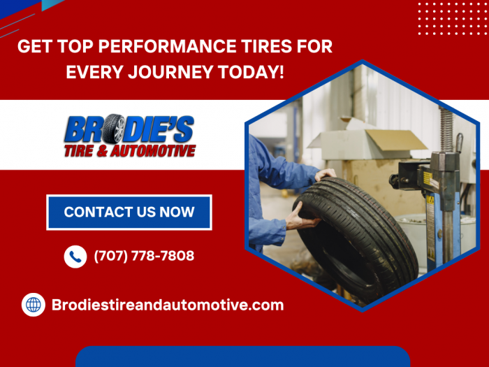 Drive Safely with Our Quality Tires Today!