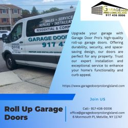 Durable Roll Up Garage Doors by Garage Door Pro