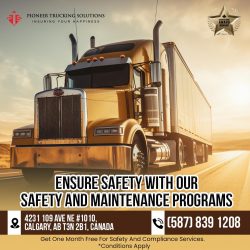 Ensure Safety With Our Safety And Maintenance Program