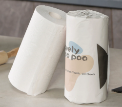 Eco Friendly Paper Towels by Lovely Poo Poo