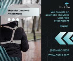 Enjoy Rain With Shoulder Umbrella Attachment for Full Convenience