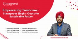 Towards a Greener Future: Simarpreet Singh Towards Sustainable Empowerment