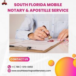 South Florida Mobile Notary & Apostille Service