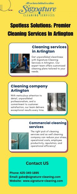 Spotless Solutions: Premier Cleaning Services In Arlington