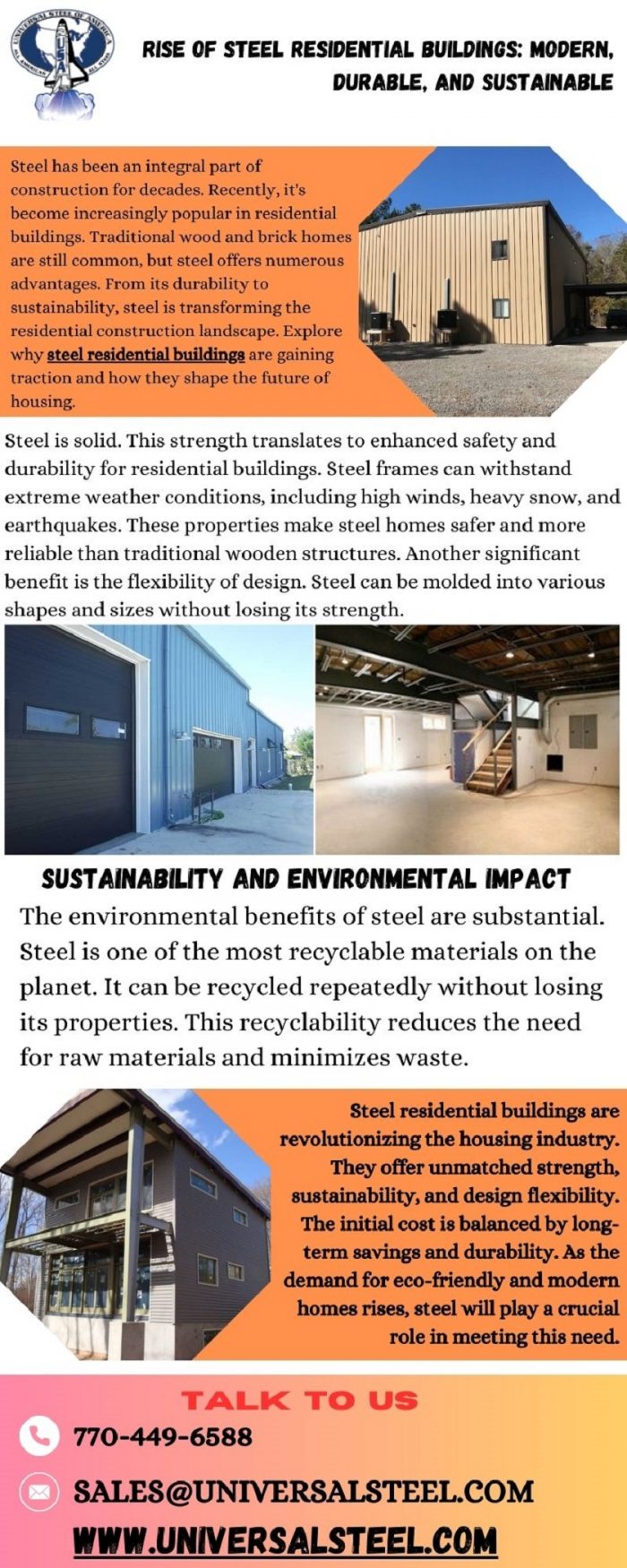 Steel Residential Buildings: Modern, Durable, and Sustainable Homes