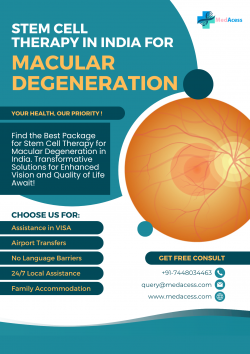 Stem Cell Therapy for Macular Degeneration in India