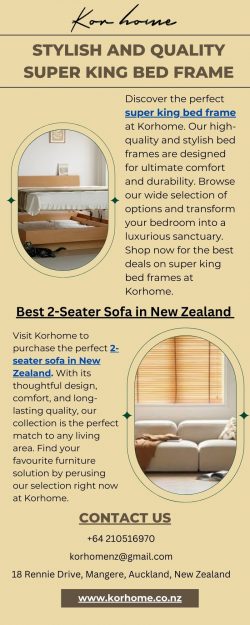 Stylish and Quality Super King Bed Frame